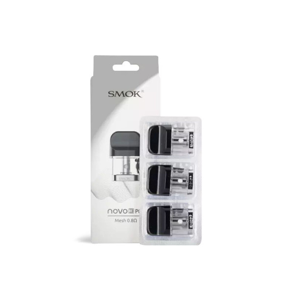 SMOK NOVO 3 Replacement Pods 2mL - 3 Pack