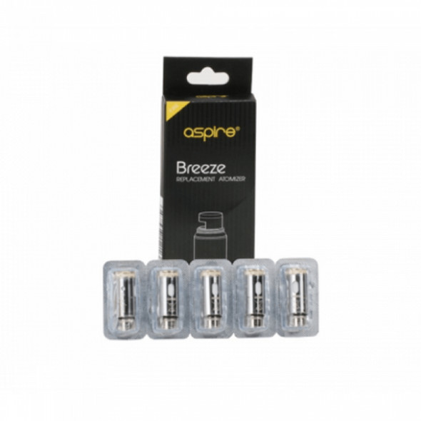 ASPIRE Breeze Replacement Coils by Aspire 5 Per Pack