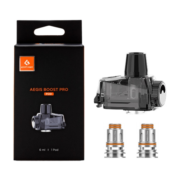 Geekvape Aegis Boost Pro Replacement Pods (with coil) 6mL