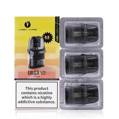 Lost Vape Ursa V2 Pod Cartridge 2mL 0.6 Ohm