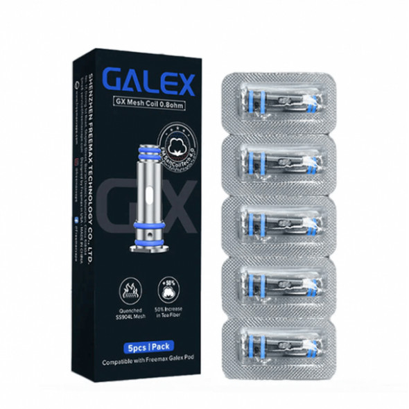 0.8 FREEMAX GX-P Replacement Mesh Coils 5 per pack