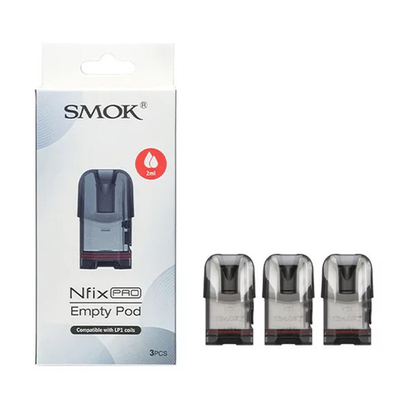 SMOK Nfix Pro Replacement 2mL Empty Pod - 3 Pack