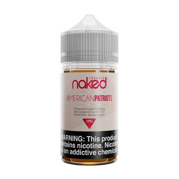 NAKED 100 E-LIQUID (60ML) AMERICAN PATRIOTS