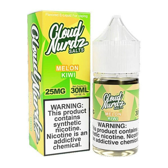 CLOUD NURDZ T.F.N SALT E-LIQUID 30 ML
KIWI MELON