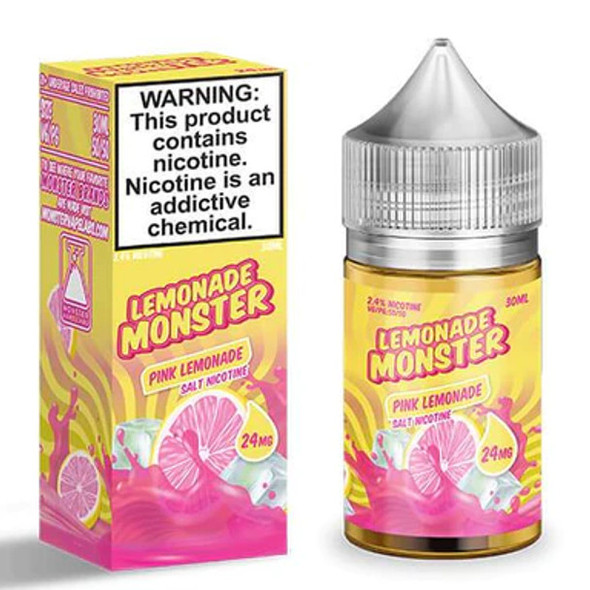 LEMONADE MONSTER SALT 30mL E-LIQUID PINK LEMONADE