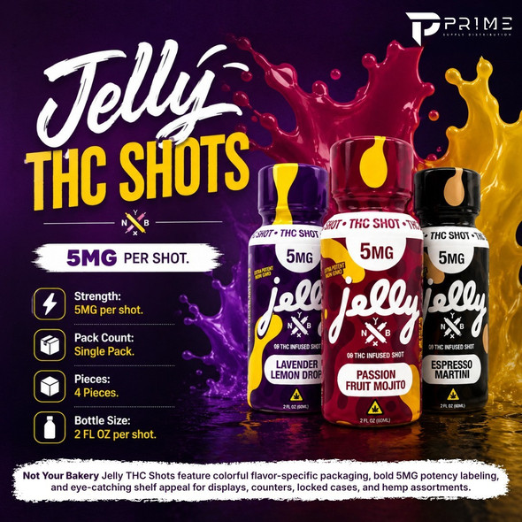Jelly Delta 9 THC Shots 5MG