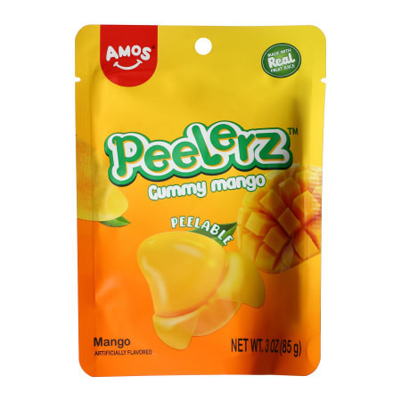 Amos Peelerz 3OZ Gummy Mango Candy