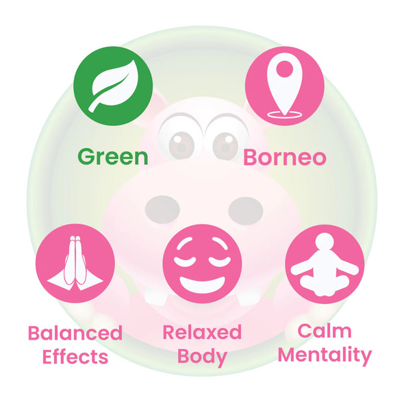 HAPPY HIPPO KRATOM POWDER 1oz
