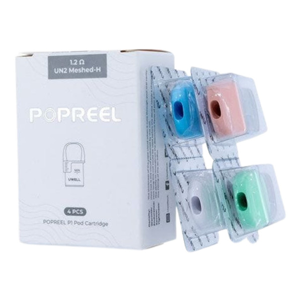 UWELL Popreel P1 Replacement Pods 2mL - Pack of 4