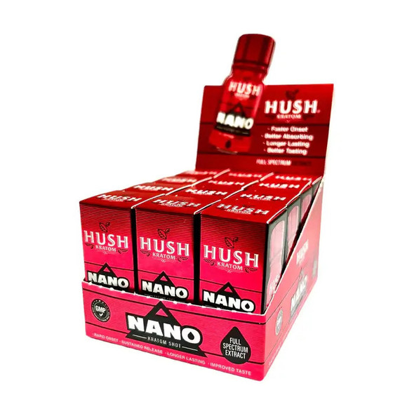 HUSH KRATOM NANO 10ML 12PK