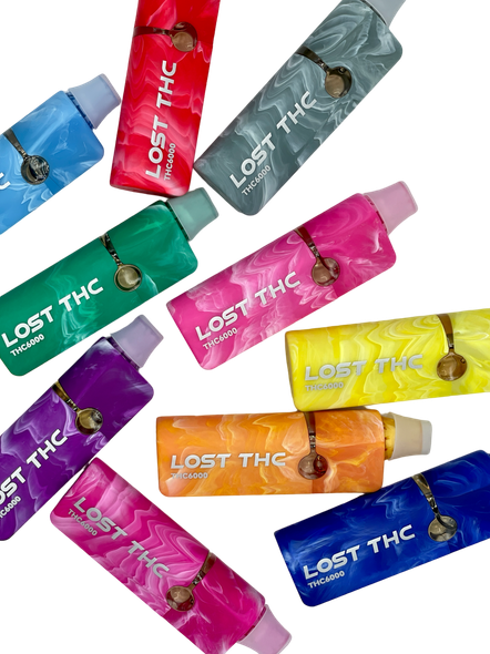 Lost THC6000 Live Resin Disposable Vape 6G
