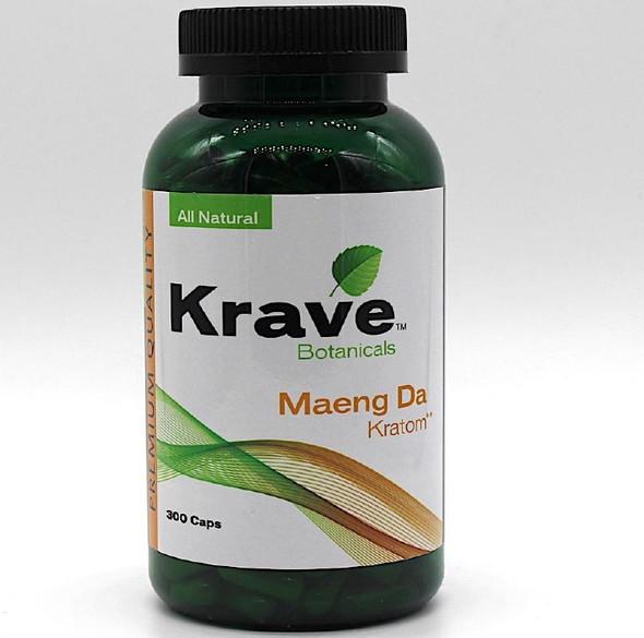 KRAVE Botanicals Exclusive 300 Ct Premium Kratom