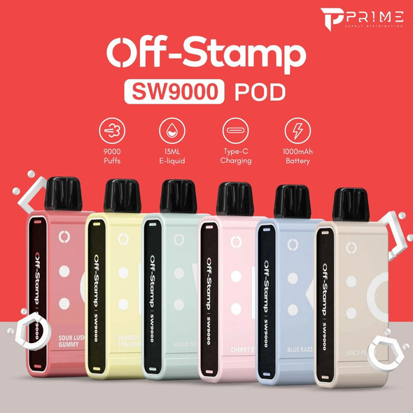 Off Stamp SW9000 Disposable Pod