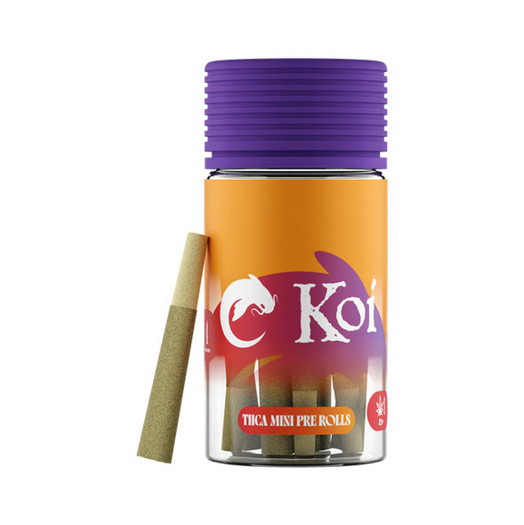 Koi Mini THCA Pre Rolls With Kief Infused 4G