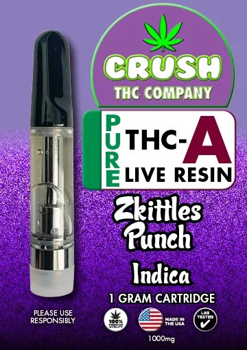 Crush Pure THCA 1g carts 6 Pack