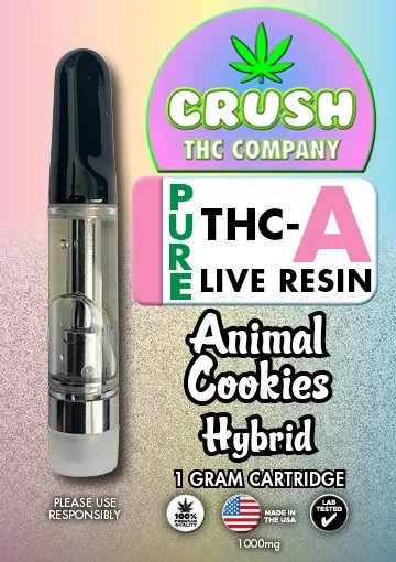 Crush Pure THCA 1g carts 6 Pack