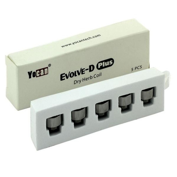 YOCAN Evolve-D Plus Dry Herb Replacement Coils(5-Pcs Per Pack)