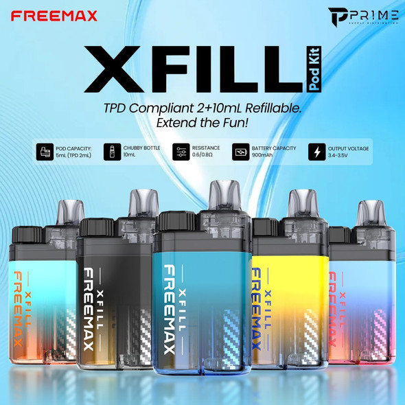 FREEMAX XFILL POD 900mAh BATTERY KIT
