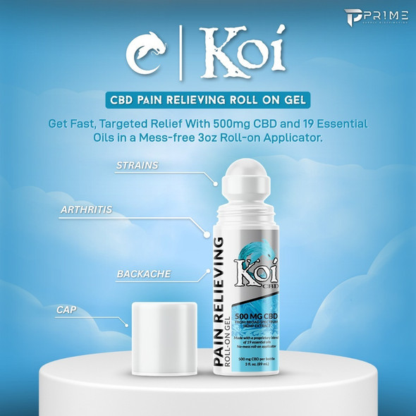 Koi CBD Pain Relieving Roll On Gel