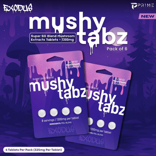 Mushy Tabz Super Sili Blend Mushroom Extracts Tablets
