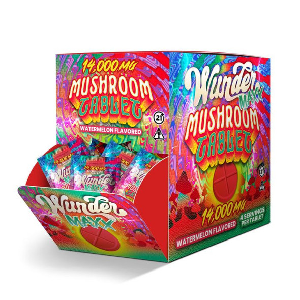 Wunder Max Mushroom Tablets 14000MG