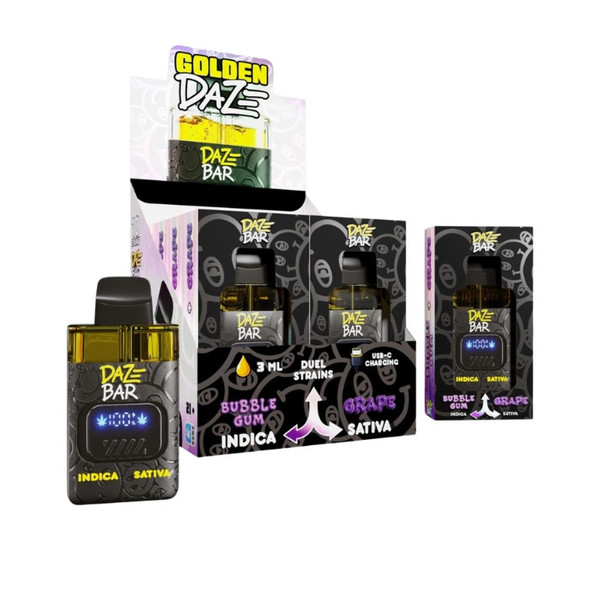 Golden Daze Bar Dual THCP Disposable Vape 3ml