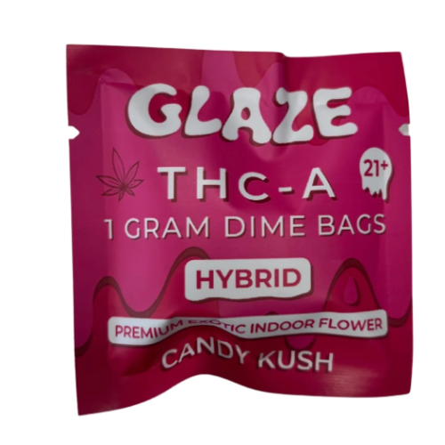 Glaze THCA Flower Dime Bags 1G