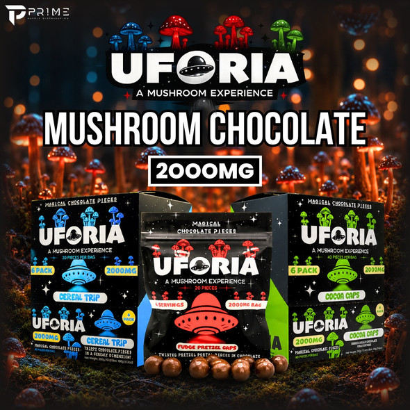 Uforia Mushroom Chocolate 2000MG
