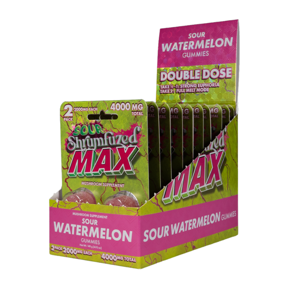 Shrumfuzed MAX Mushroom Gummies 2000MG 2 Pieces