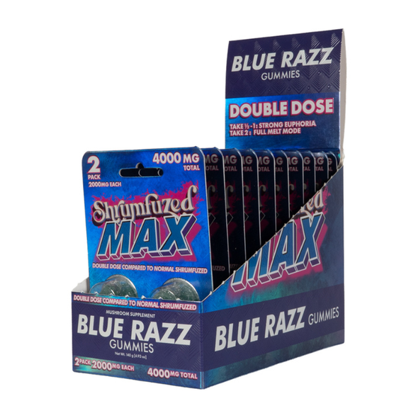 Shrumfuzed MAX Mushroom Gummies 2000MG 2 Pieces