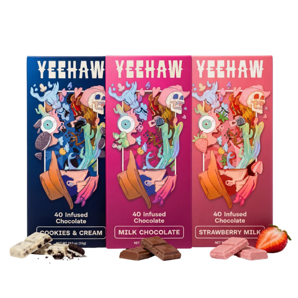 Yeehaw Mushroom Chocolate Bar 4G