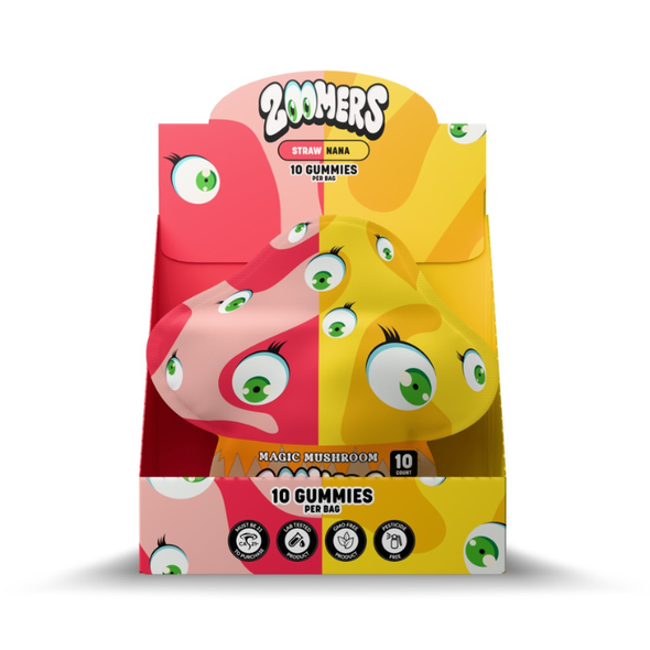 Zoomers Magic Mushroom Gummies 10 Pieces