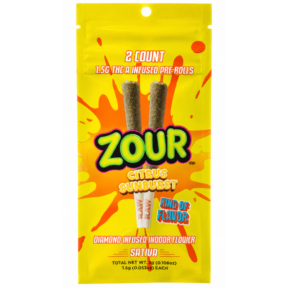 Zour Diamond THCA Pre Rolls 1.5G