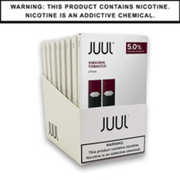 JUUL Pod Device 0.7ml 5% Nic 4 Pods/pack

JUUL e-liquid contains a proprietary formulation that combines nicotine, benzoic acid, propylene glycol, glycerine, and flavor. Together with temperature-regulated vapor technology, this proprietary chemistry enables JUUL to deliver a vapor experience like no other.

Features:

Each Juul Pod Contains ~0.7ml With 5.0% (59 Mg/ml) Nicotine By Weight.
Nicotine Strength: 50mg
E-liquid Capacity: 0.7ml Prefilled
Unique E-liquid Formula

Flavors:

Classic Tobacco
Virginia Tobacco
Menthol

Package Includes:

4 X Juul Pod Devices Per Pack