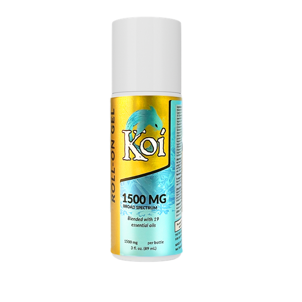 KOI CBD 1500 mg Pain Relieving Gel Roll-On 6 Pack