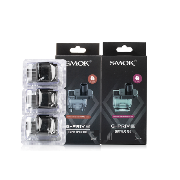 SMOK G-Priv Replacement Pods 5mL | 3-Pack