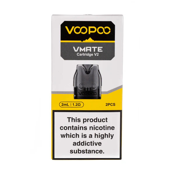 Voopoo Vmate V2 Replacement Pod 2mL | 2-Pack
