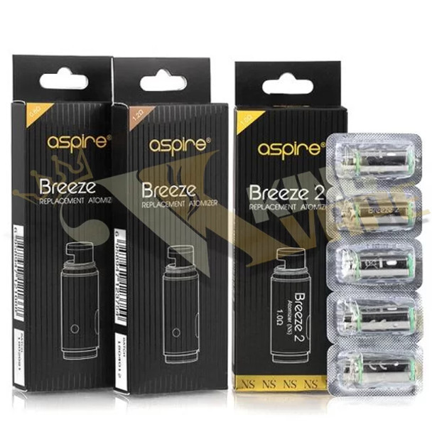ASPIRE UTech Breeze 2 Replacement Coils 5 Per Pack