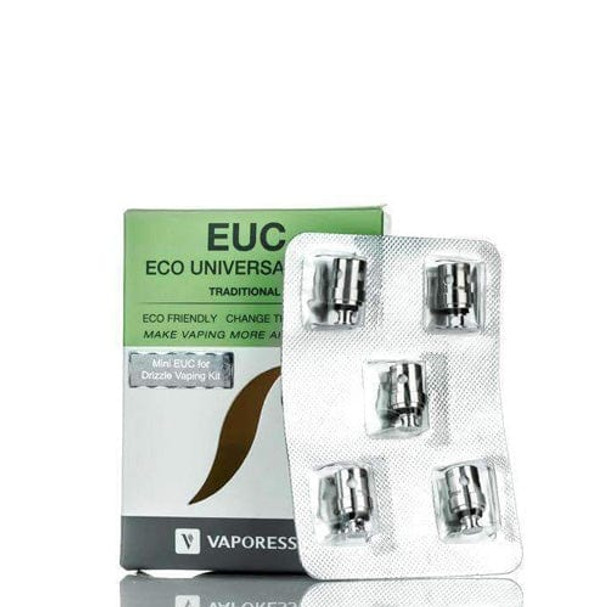 VAPORESSO Drizzle Fit Kit Mini EUC Ceramic Replacement Coils 5 Per Pack