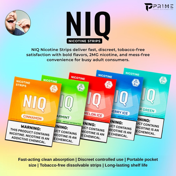 NIQ Nicotine Strips