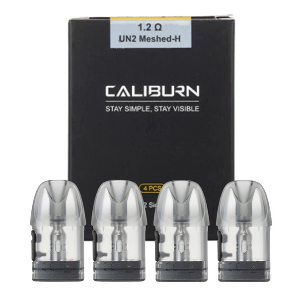 UWELL Caliburn A2S Replacement Pod 2ml - Pack of 4