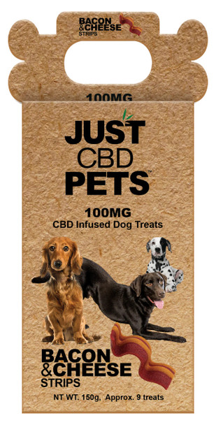 JUST CBD PETS CBD INFUSED DOG TREATS 100MG