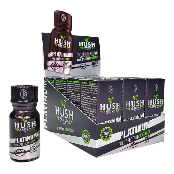 HUSH PLATINUM 10ML KRATOM -10PK