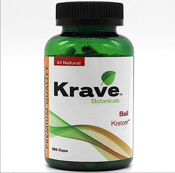 KRAVE Botanicals Exclusive 150 Ct Premium Kratom