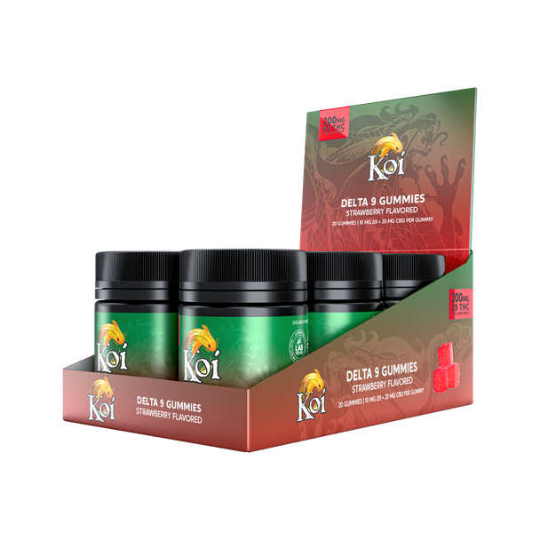 KOI DELTA 9 GUMMIES 200MG 6 PACK