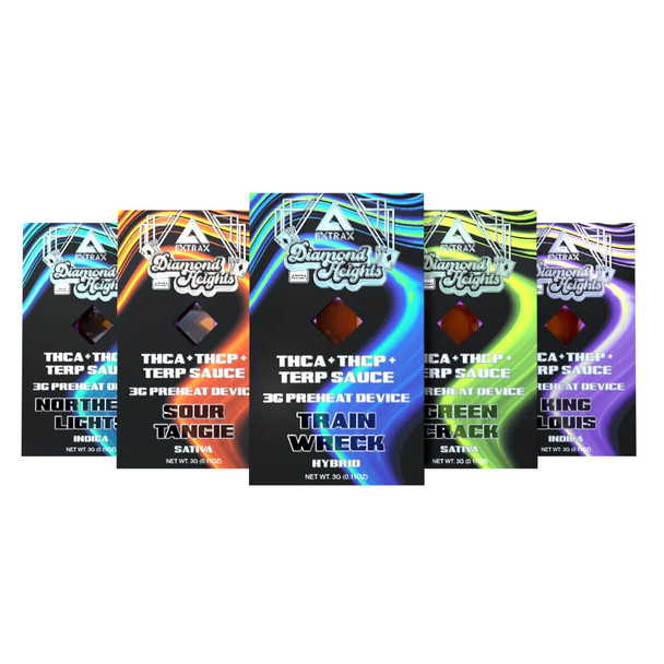 Delta Extrax Diamond Heights Disposable Vape 3G