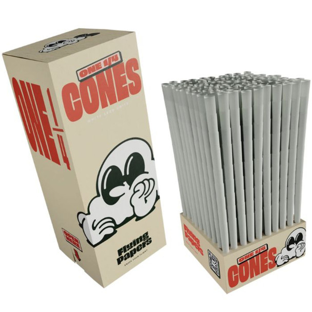 FLYING PAPERS PRE ROLLED CONES 1 1/4 SIZE 1200 CONES/BOX