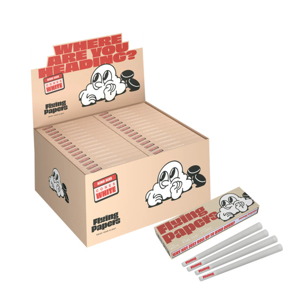 Flying Papers Pre-rolled  King Size Cones 4CONES/PK (60PACK)