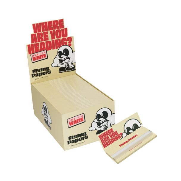 FLYING PAPERS ROLLING PAPER 1 1/4 SIZE PACK OF 50 BOOKLETS/BOX