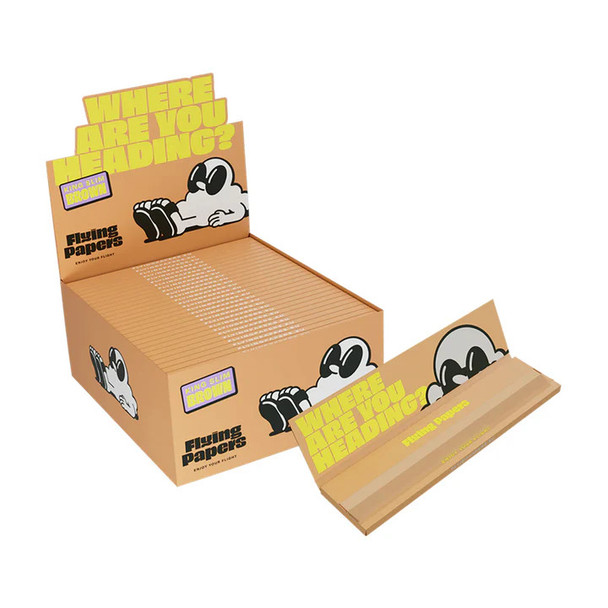 FLYING PAPERS King Size Rolling  paper (50 BOOKLETS/BOX)